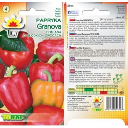 Nasiona Papryka Granova zielono-żółta Tor138