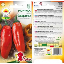 Nasiona Papryka JALAPENO Ostra Tor136