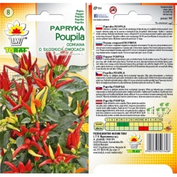 Nasiona Papryka słodka Poupila Tor139