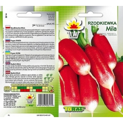 Nasiona Rzodkiewka Mila czerwona Tor194