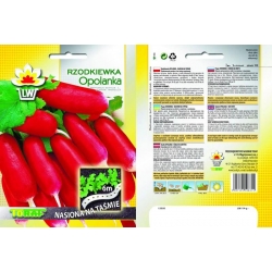 Nasiona Rzodkiewka Opolanka NA TAŚMIE Tor514