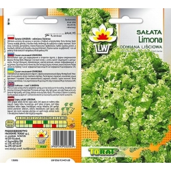 Nasiona Sałata liściowa Limona wczesna Tor202