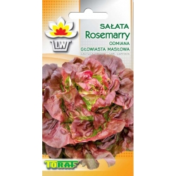  Nasiona Sałata masłowa ROSEMARRY czerwona Tor215