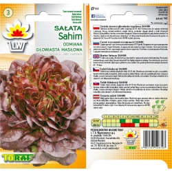 Nasiona Sałata masłowa SAHIM czerwona Tor216