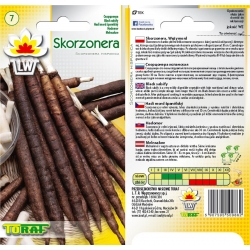 Skorzonera to bardzo plenne lekko strawne warzywo o dużej wartości odżywczej i dietetycznej, którego część jadalną stanowią proste korzenie spichrzowe o długości ponad 30 cm.