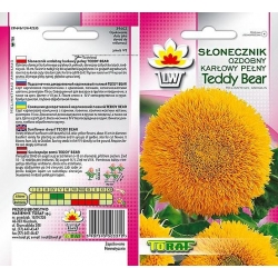 Nasiona Słonecznik ozdobny pełny TeddyBear Tor446