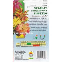 Nasiona Szarłat trójbarwny Finezja Tor468