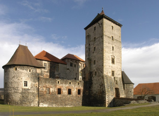 Zamkek Švihov w Czechach hrad Švihov